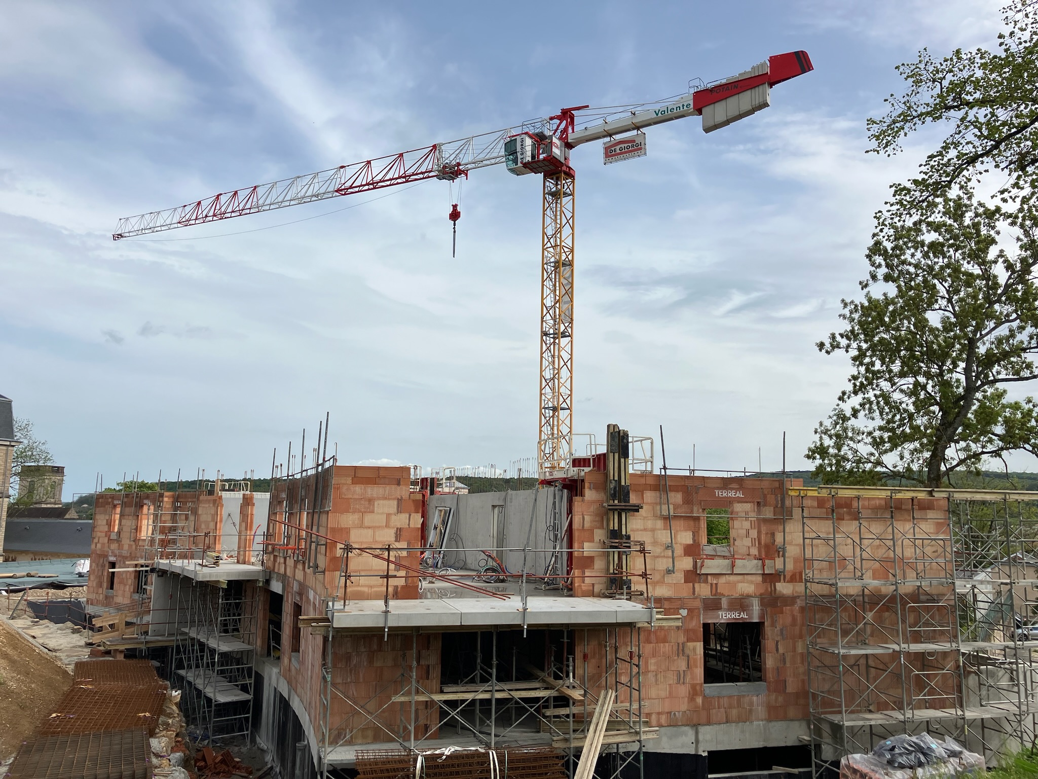 Chantier de la résidence Jean-Léon