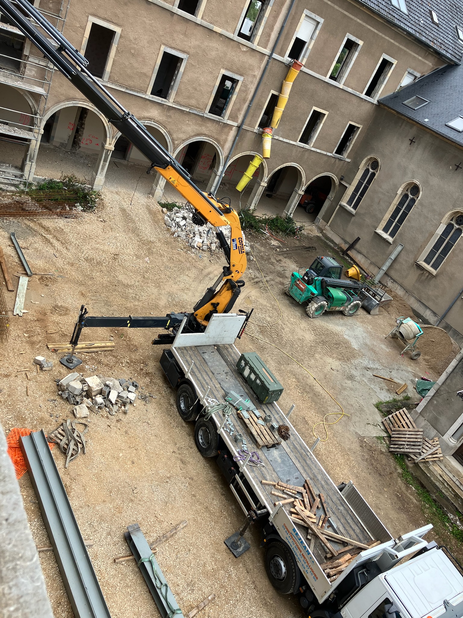 Chantier Domaine Hugo résidence L'Intemporel