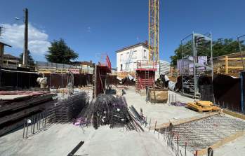 Point travaux – Demeure Visina à Irigny : le gros œuvre est lancé!