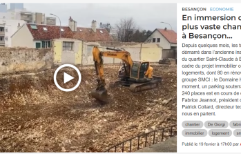 Reportage vidéo | En immersion sur le chantier du Domaine Hugo